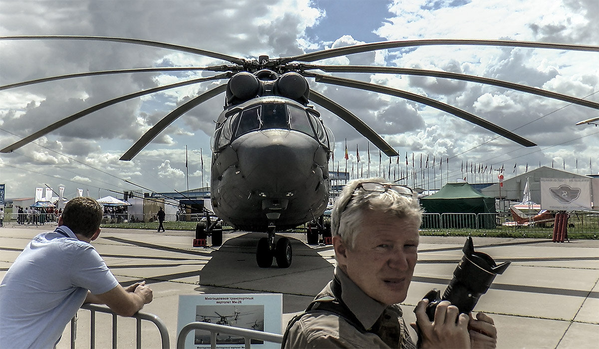 Москва, авиасалон "MAKS". - Игорь Олегович Кравченко