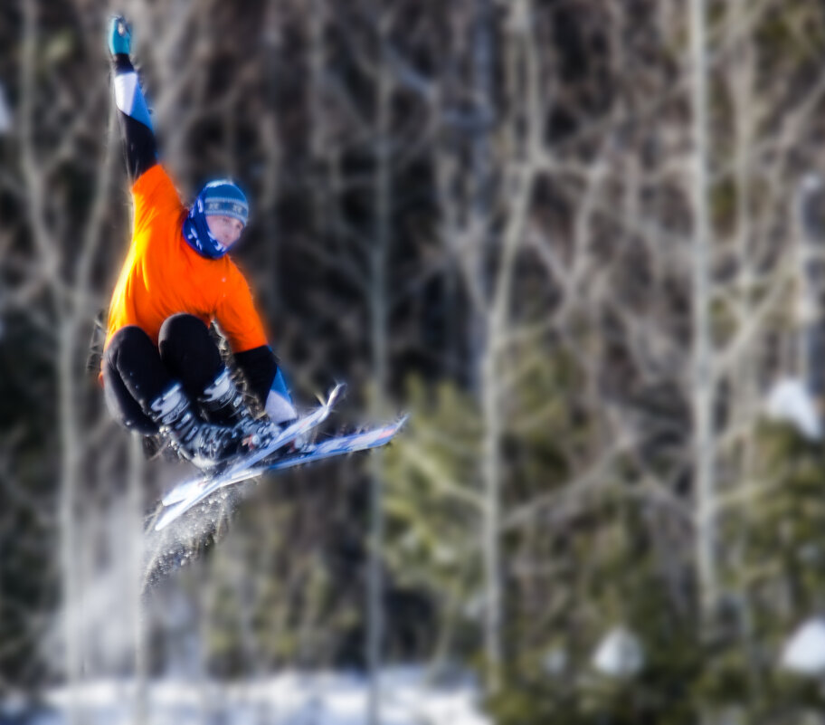 Прыжок на лыжах - Андрей К