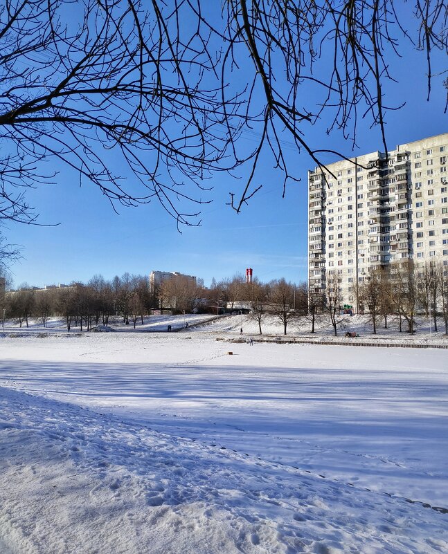 городской пейзаж - Валентина. .