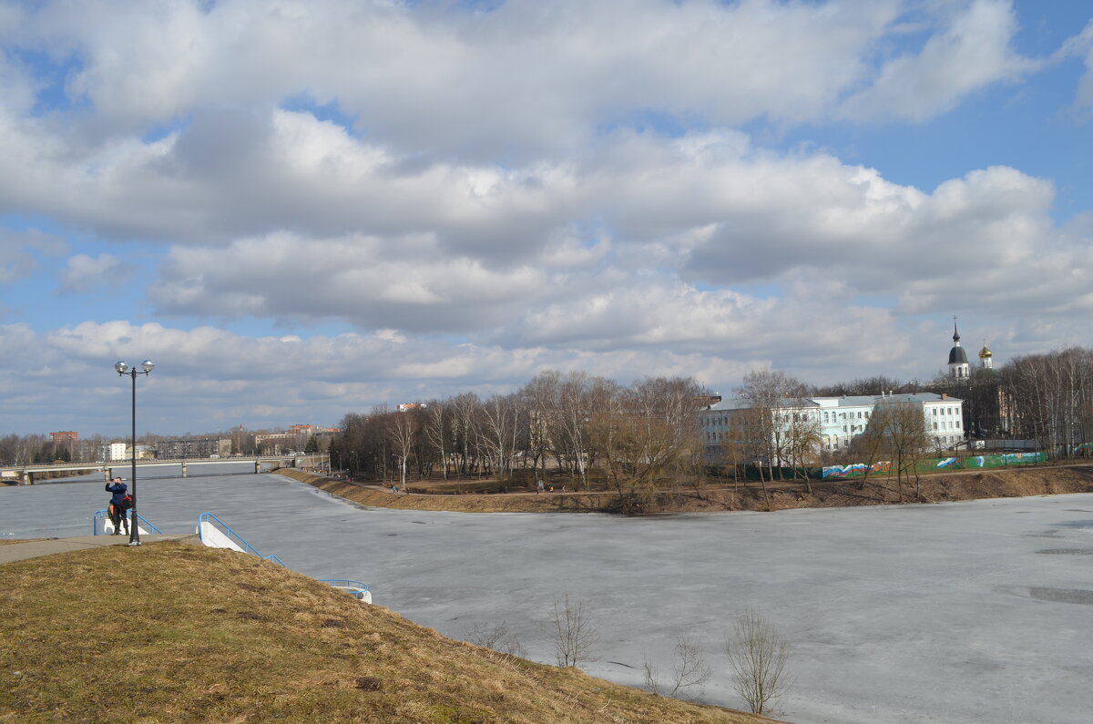 Великие Луки, река Ловать, 26 марта 2021 года... - Владимир Павлов