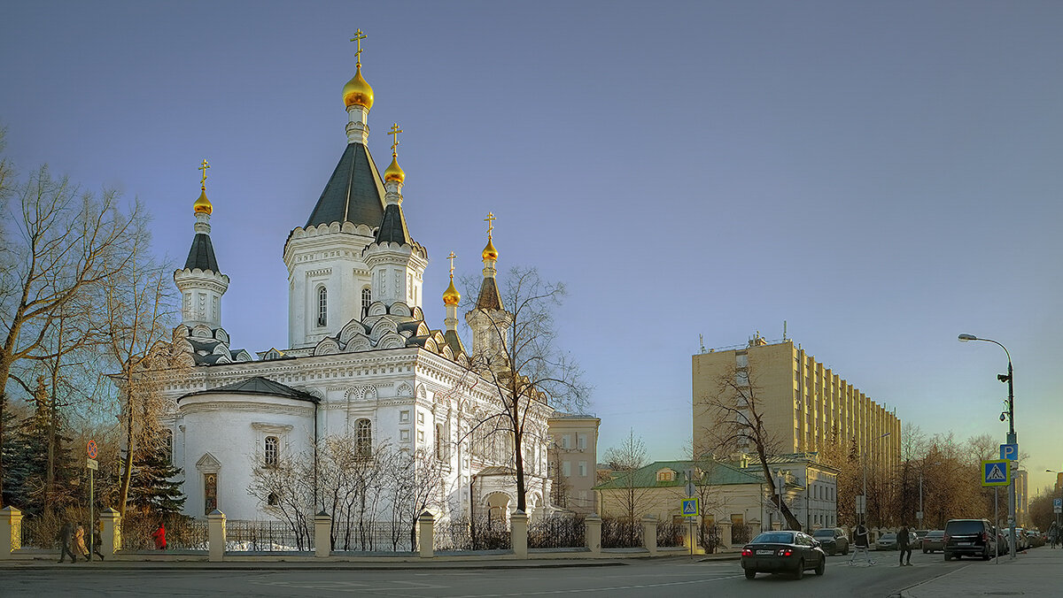 Москва. Храм Архангела Михаила при Клиниках на Девичьем Поле. - В и т а л и й .... Л а б з о'в