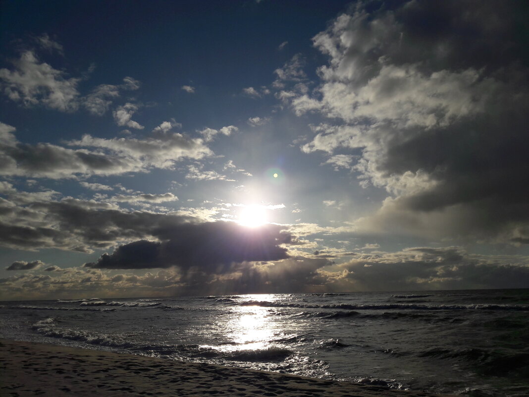 Закат на море - Красоты Балтики