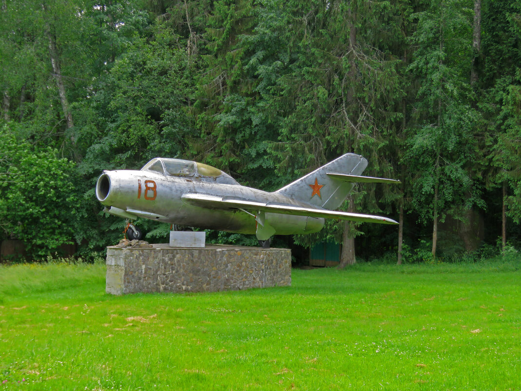 самолет «МИГ-15»  - копия самолета  Ю.А. Гагарина и В.С. Серёгина - ИРЭН@ .