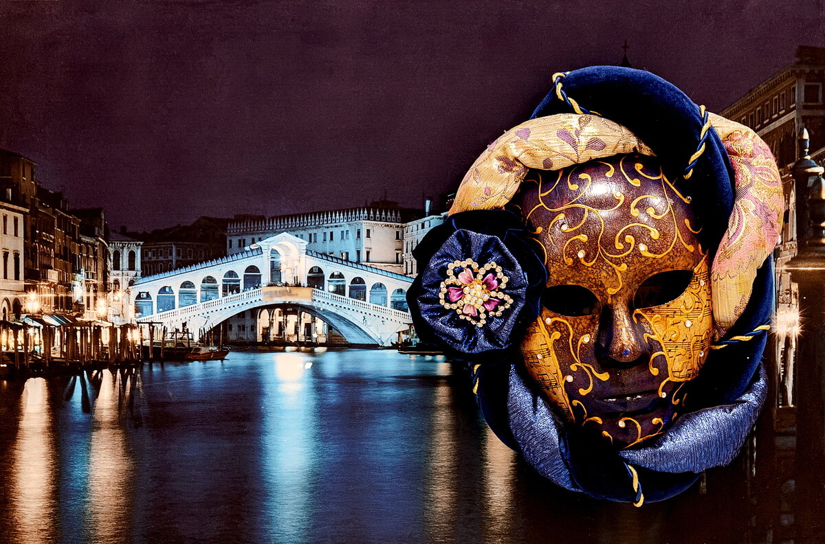 Венецианский карнавал продолжается на воде. - Юрий ЛМ