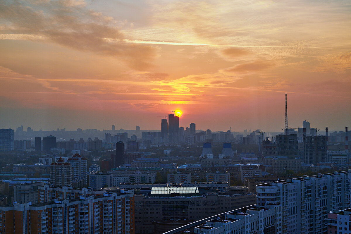 Закат над Москвой - Valeriy(Валерий) Сергиенко