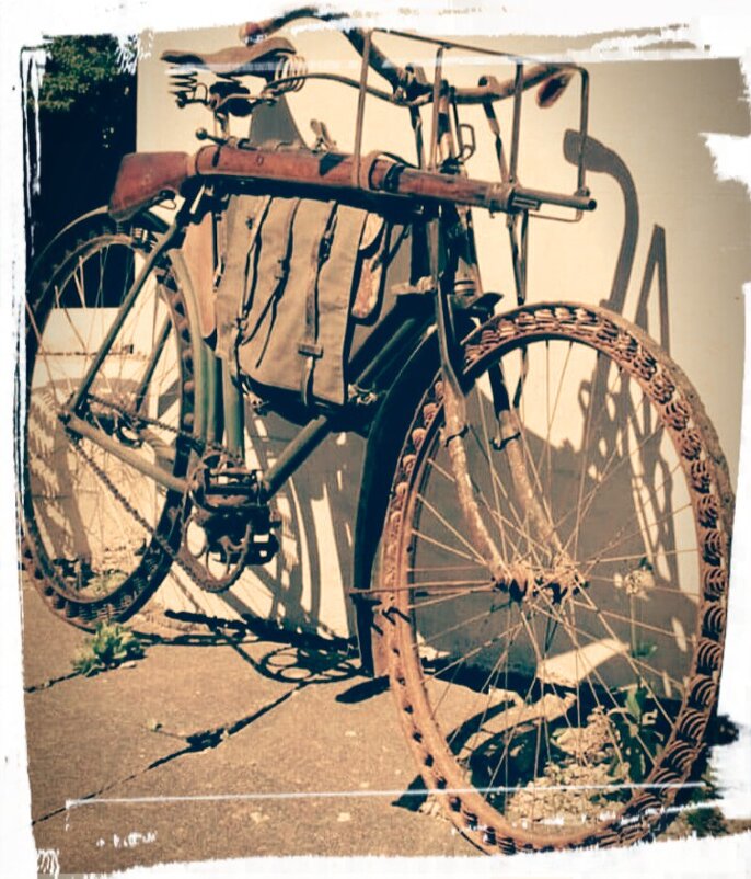Велосипед,с первой мировой войны. - Георгиевич 