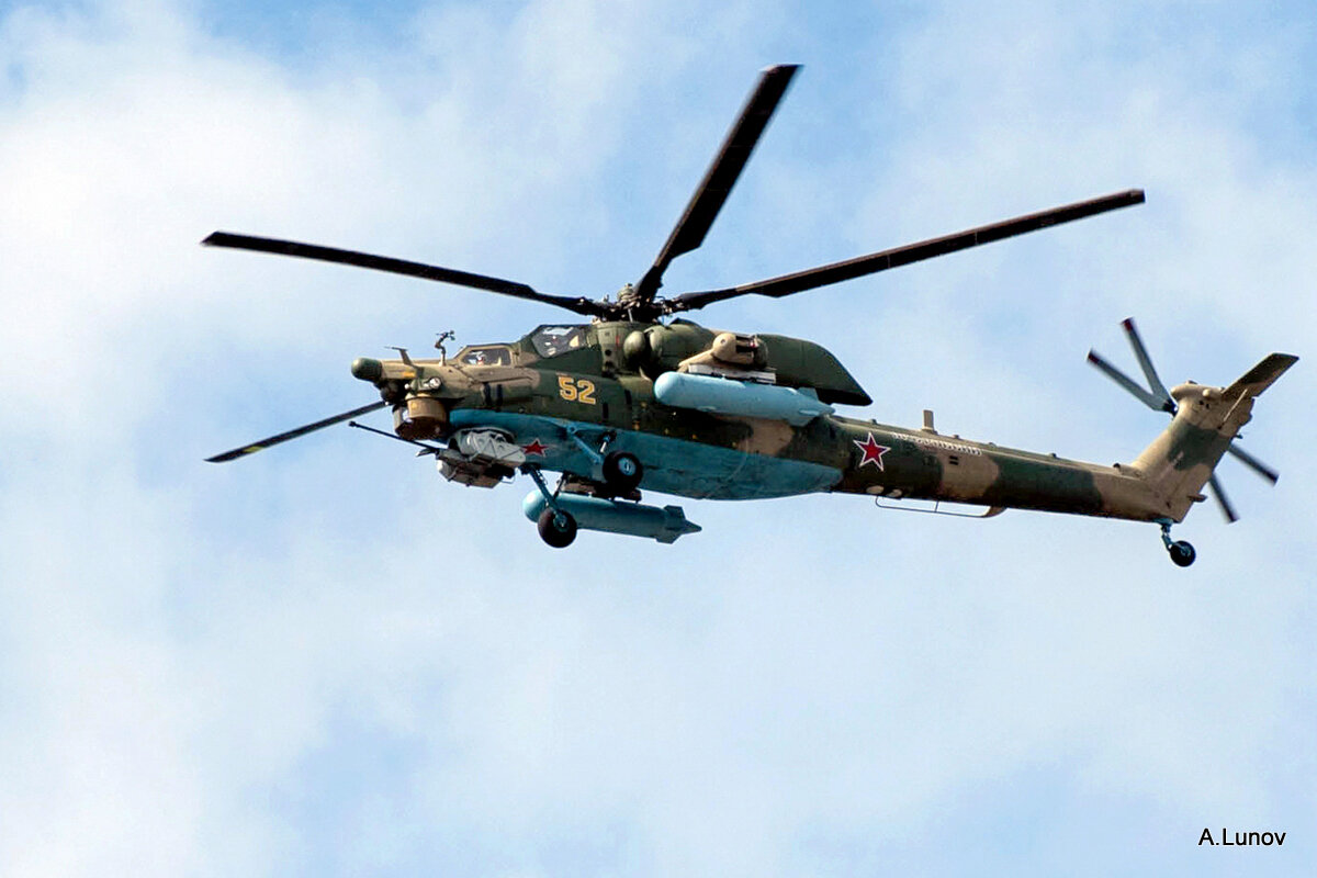 Модернизированный вертолет Ми-28НМ - Anatoly Lunov