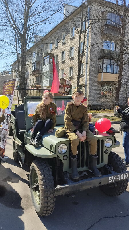 Бессмертный полк в Кузьмолово - Николай 