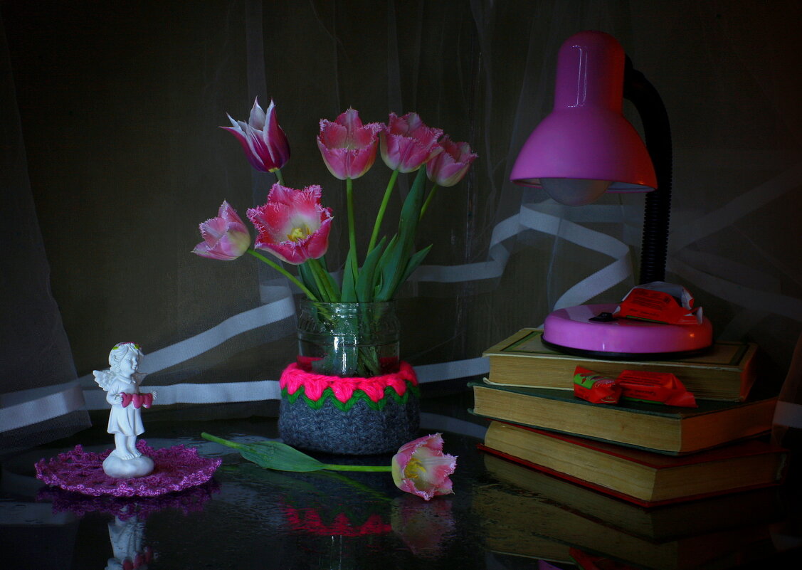 С розовыми тюльпанами... - Нэля Лысенко
