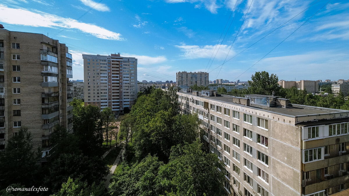 ул.Вавиловых. Вид с дома 9 к.4 Санкт-Петербург - Роман Алексеев