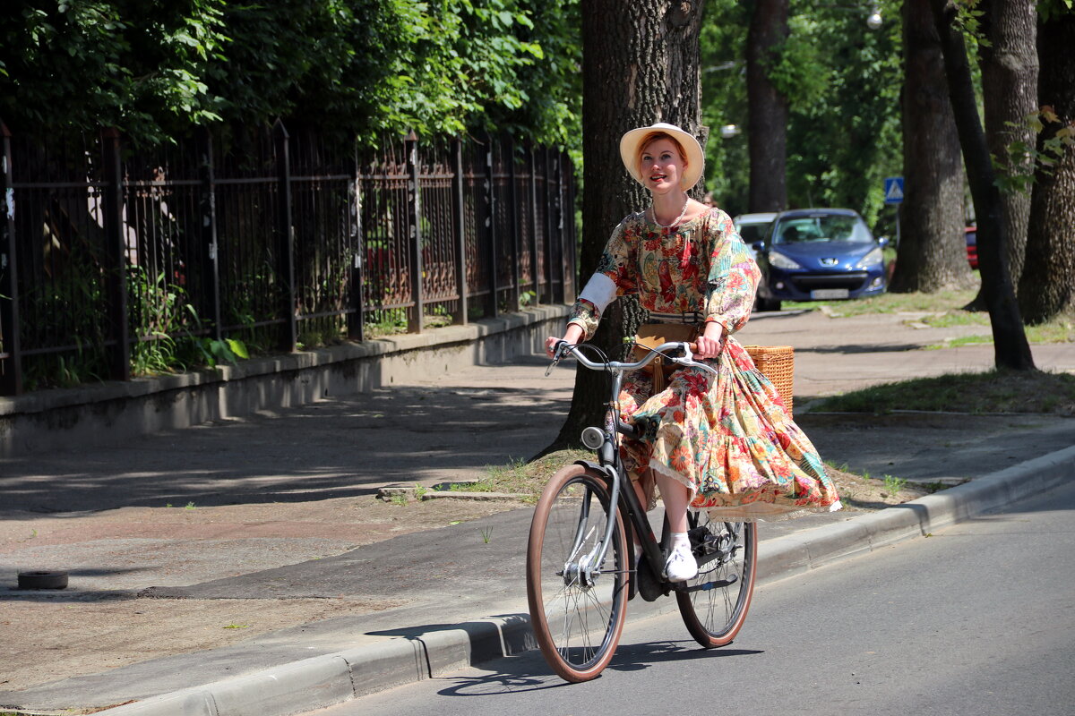 Леди на велосипеде... - Любовь С.