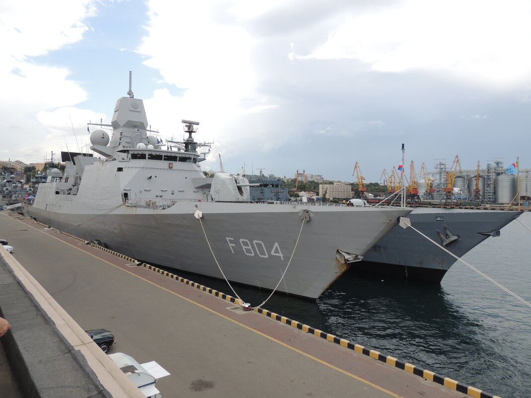 Корабли НАТО в Одессе - Юрий Тихонов