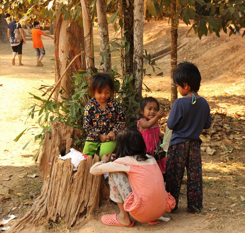 Камбоджа, дети - Evgeny Mameev