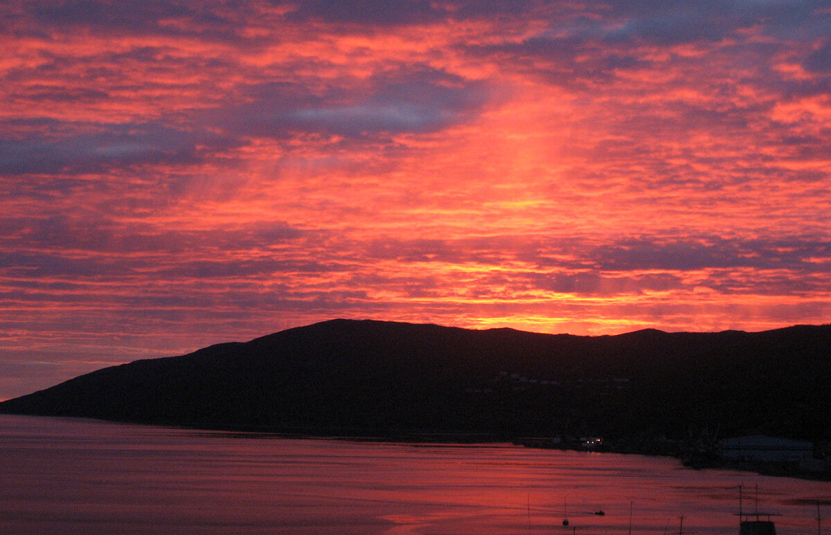 Закат с видом на бухту Нагаева - Irreligious 