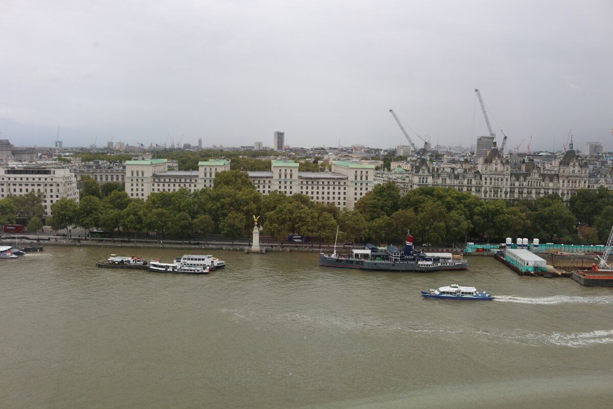 Вид на Темзу с "Ока Лондона" - Ольга 