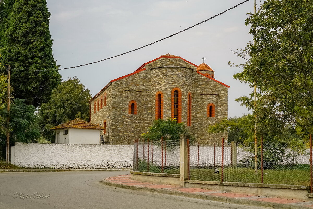Церковь в Греции - Николай Гирш