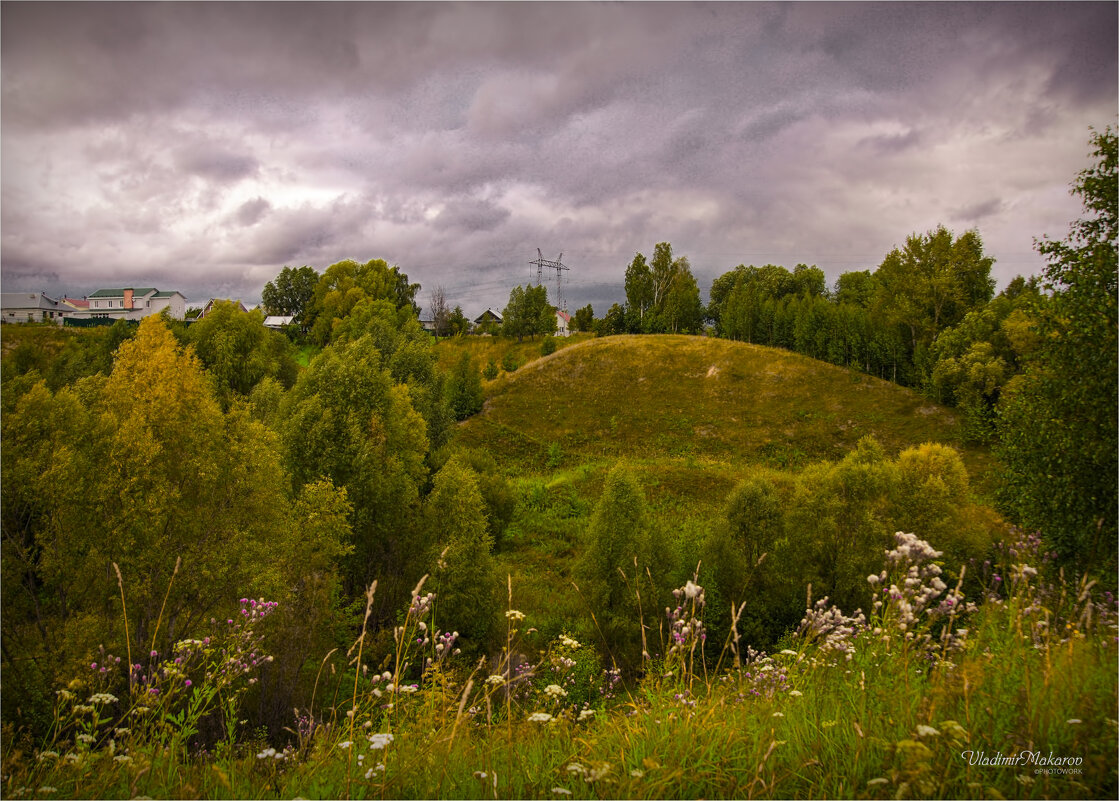 "Деревня на холмах"© - Владимир Макаров