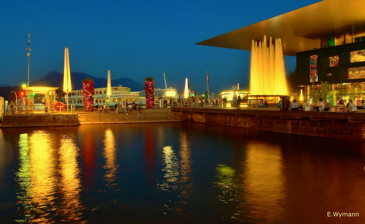 Luzern by night - Elena Wymann