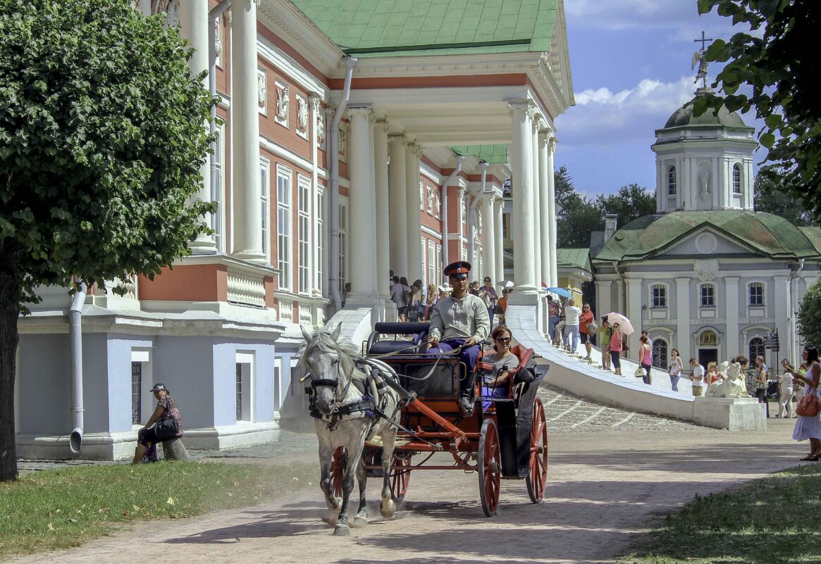 Старые кусковские катания - Александра 