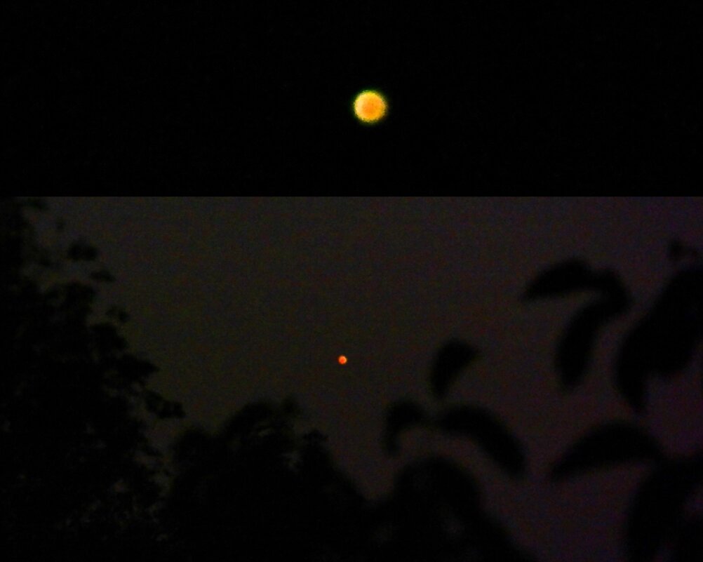 закат Венеры, восход Юпитера - Alisa Koteva 