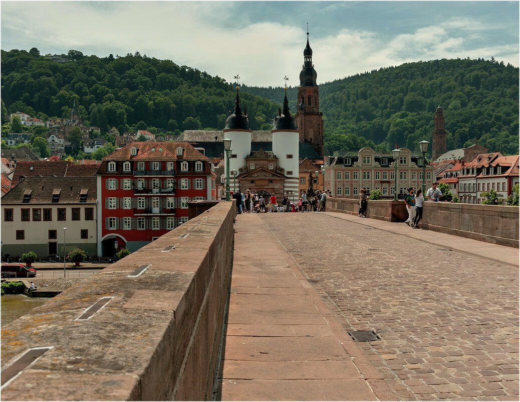 Старый мост г. Гейдельберг ( нем. Heidelberg ) — город в Германии - Bo Nik