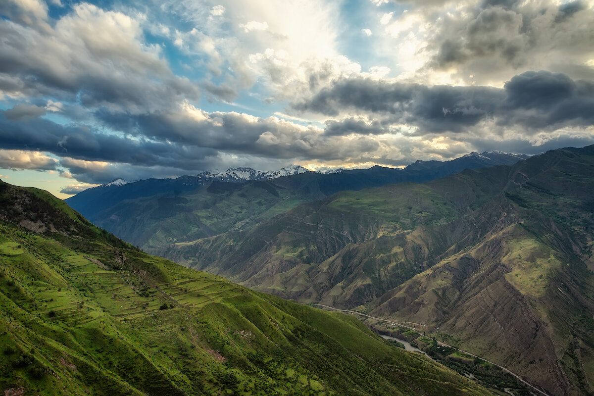 Небо горы Дагестан
