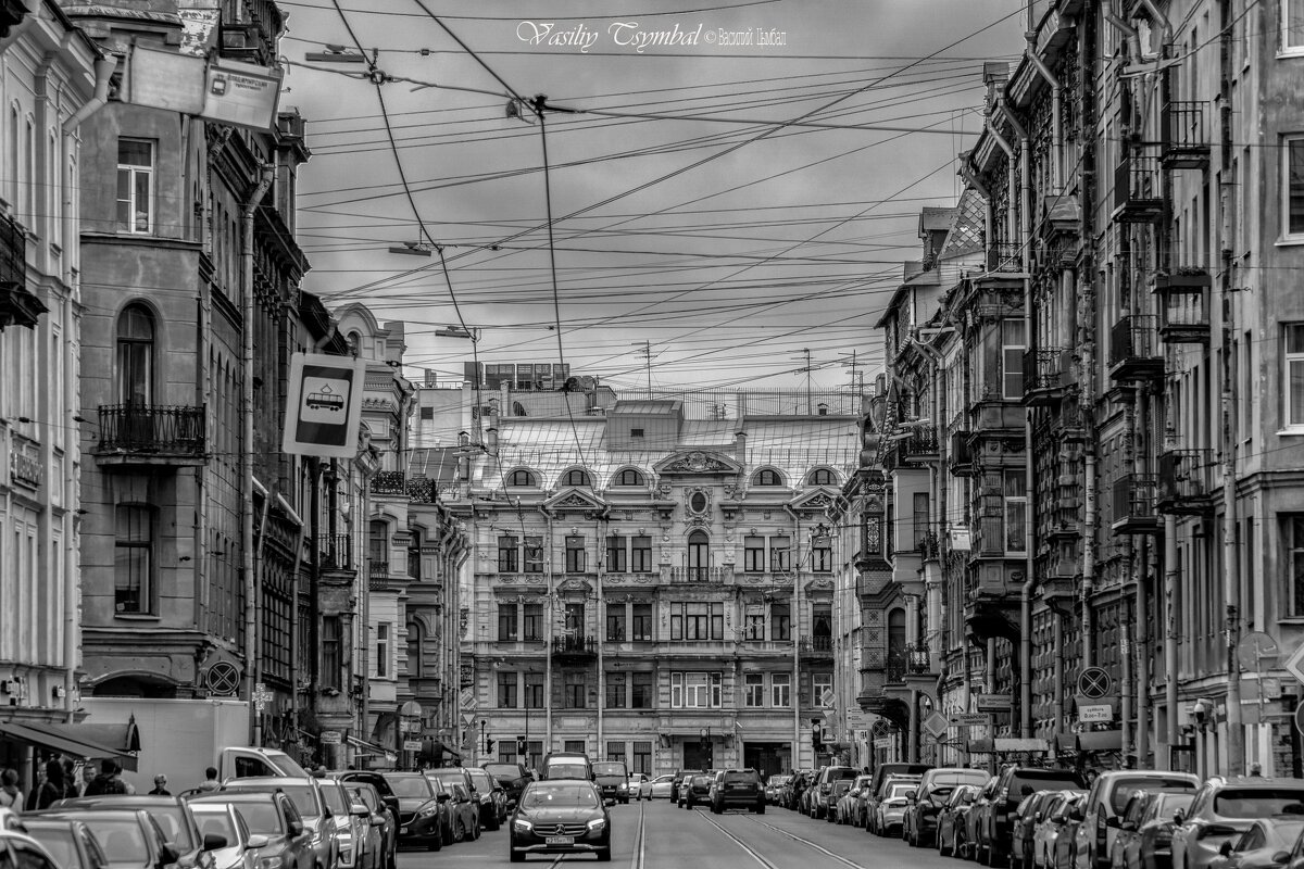 Enigmatic St.Petersburg-17_b&w - Василий Цымбал
