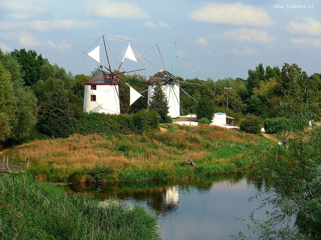 Интернациональный музей ветряных и водяных мельниц в городе Гифхорн (Германия, нижняя Саксония) - Nina Yudicheva