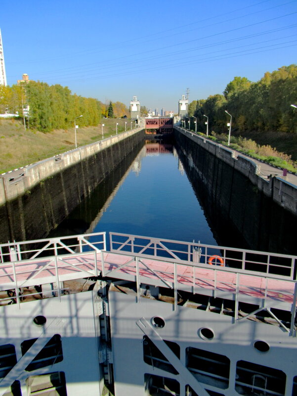 Шлюз канала Волга-Москва - Александр Чеботарь