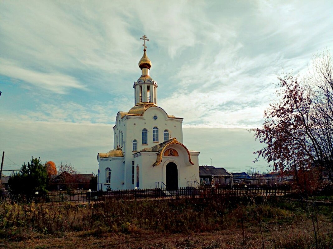 Кировская обл.Церковь Николая Чудотворца. - Татаурова Лариса 