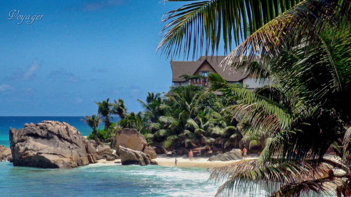 Seychelles. La Digue island. Patatran - Voyager .