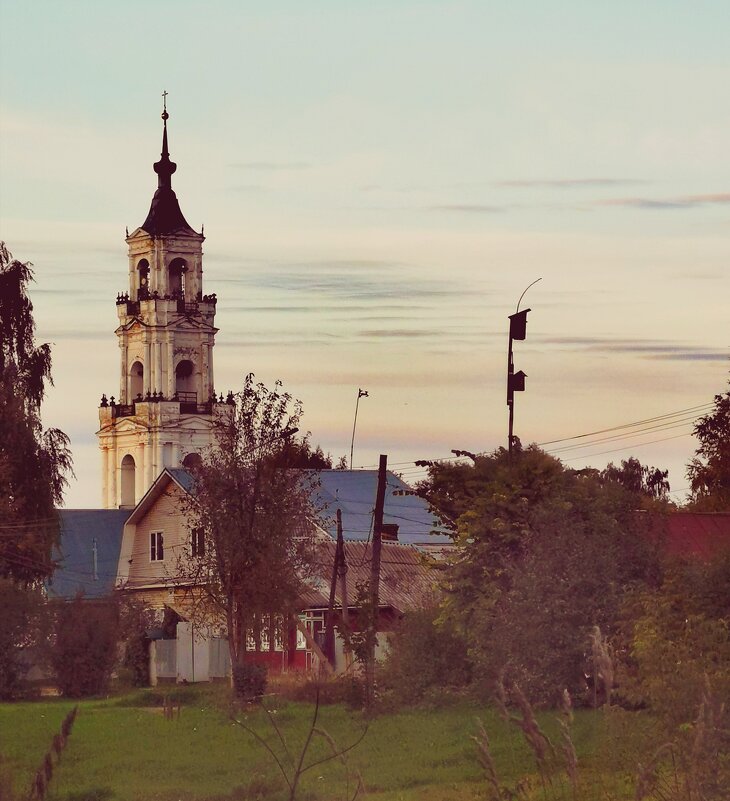 Колокольня Казанского собора в г. Нерехта - Наталья Шабалина 