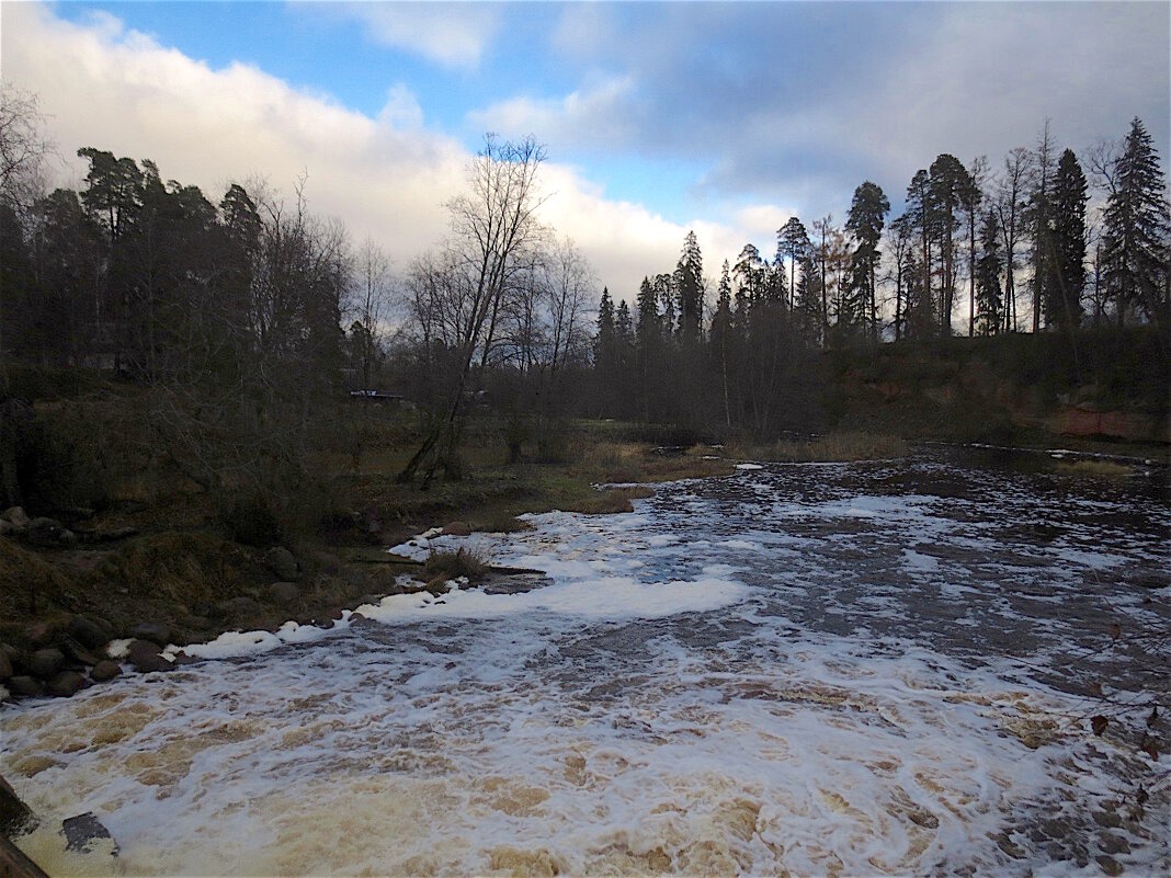 у плотины в Белогорке - Елена 