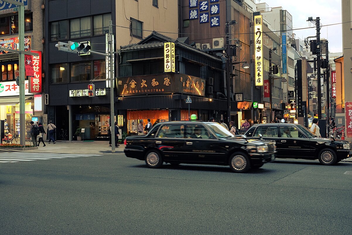 Такси в Токио Япония - wea *