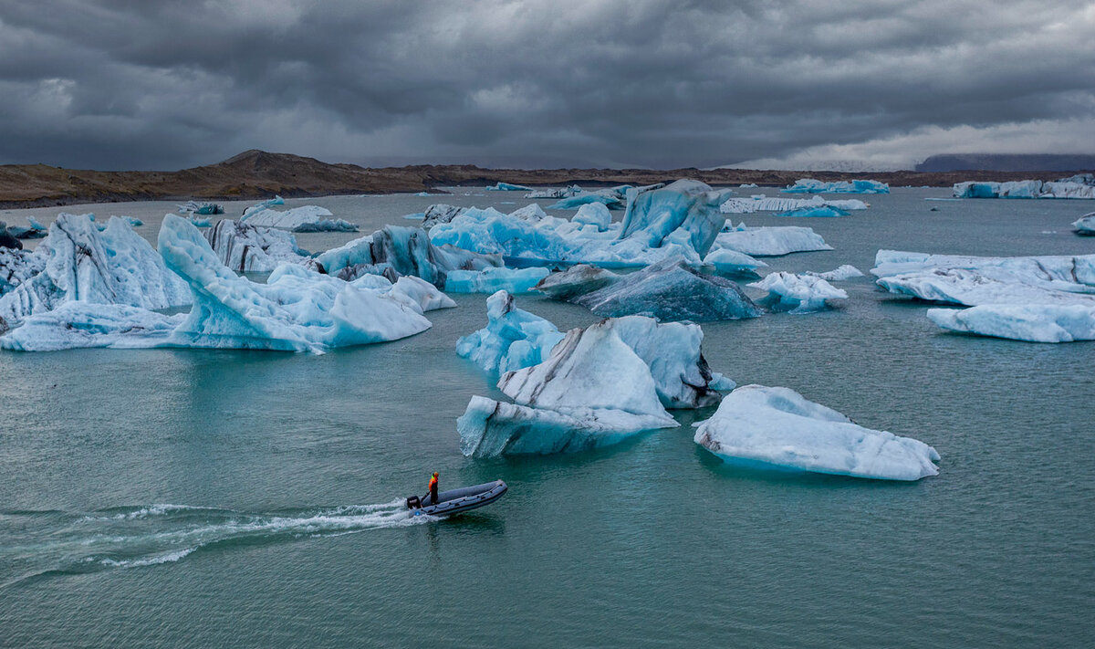 А мы на "лодочке" катались... Ледники Исландии! - Александр Вивчарик