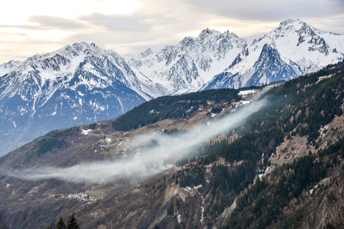 остатки тумана в горах - Георгий А