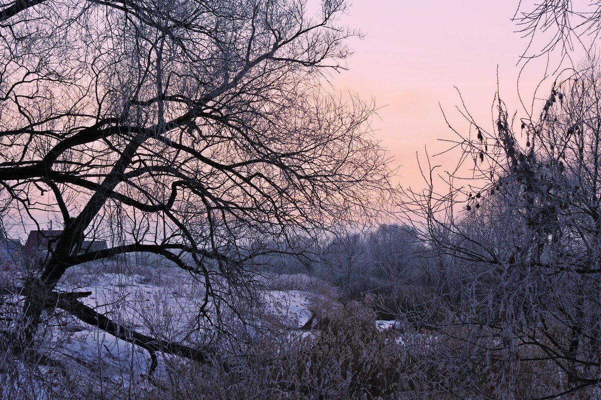 Вечер над замёрзшим ручьём - Евгений Кочуров