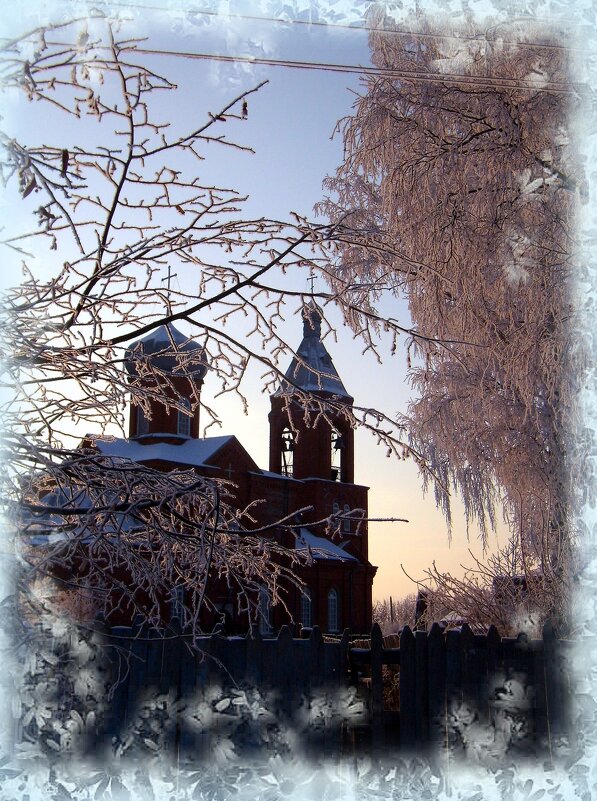 Зимний этюд в окне - Vlad Сергиевич