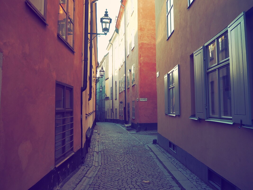 Улочки Стокгольма - wea *