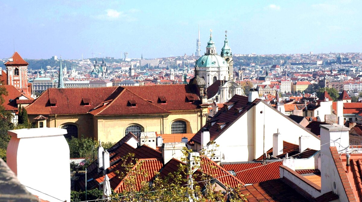 Прага, вид с Пражского града - ГЕНРИХ 