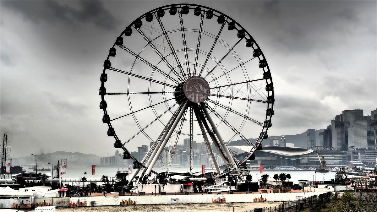 Гонконг Колесо обозрения Hong Kong Observation Wheel - wea *