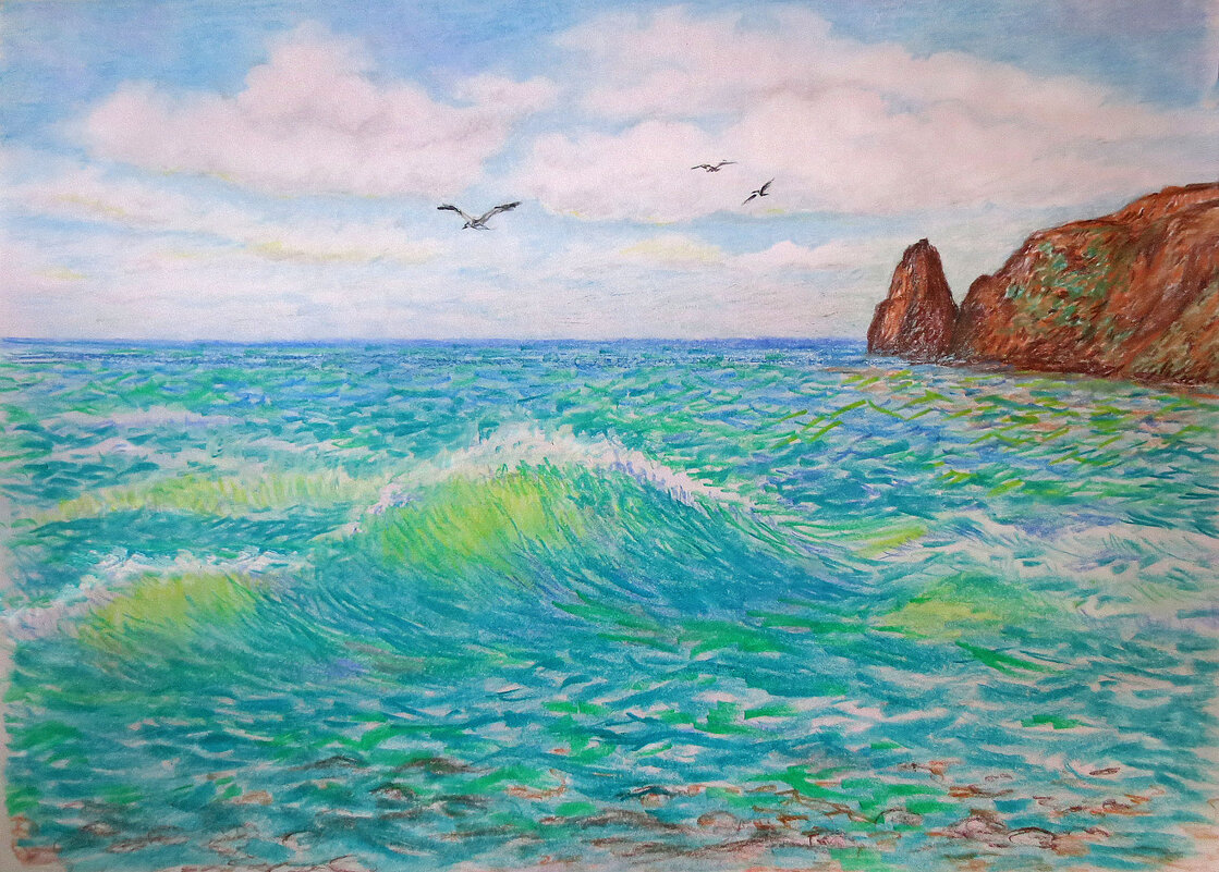 Море на Фиоленте - Эля Юрасова