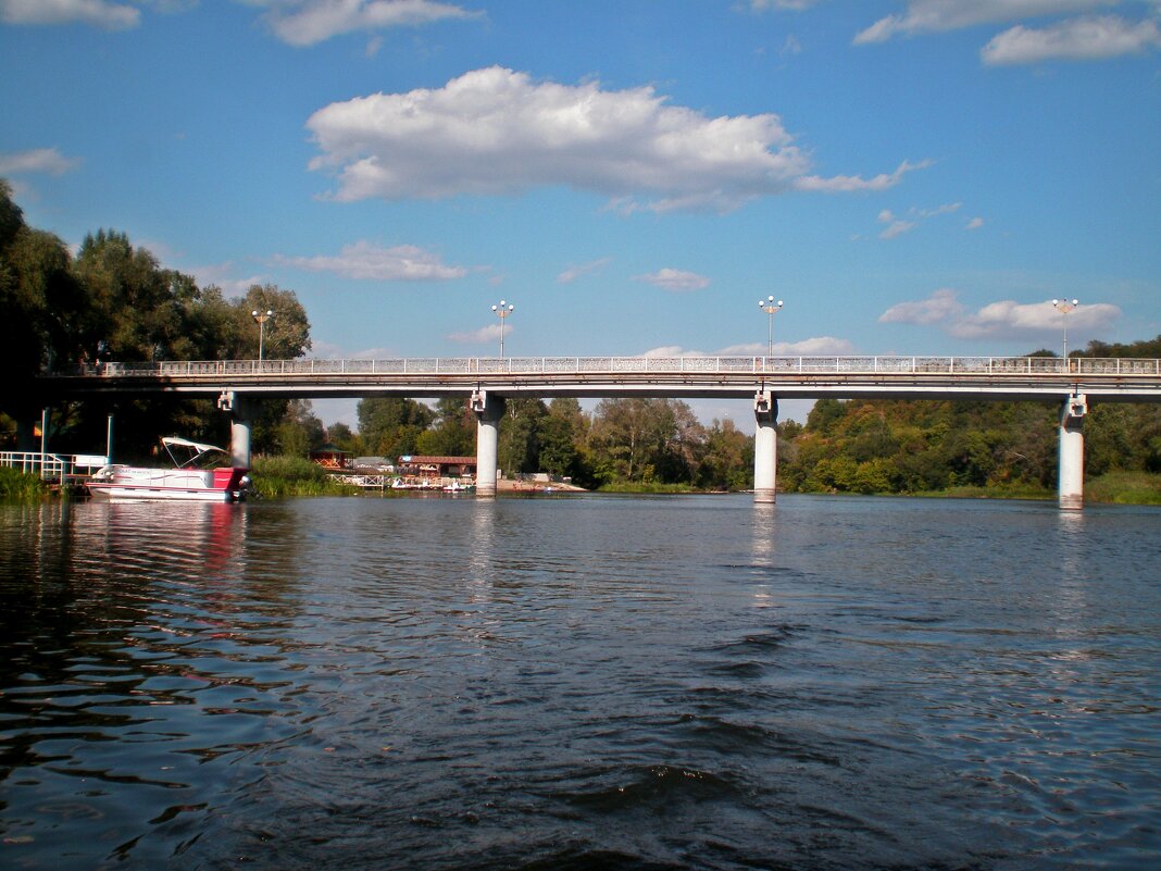Мост через реку Северский Донец - Татьяна Пальчикова