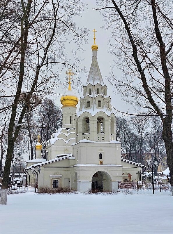 Малый храм Донского монастыря. ( фото с телефона ) - Константин Анисимов