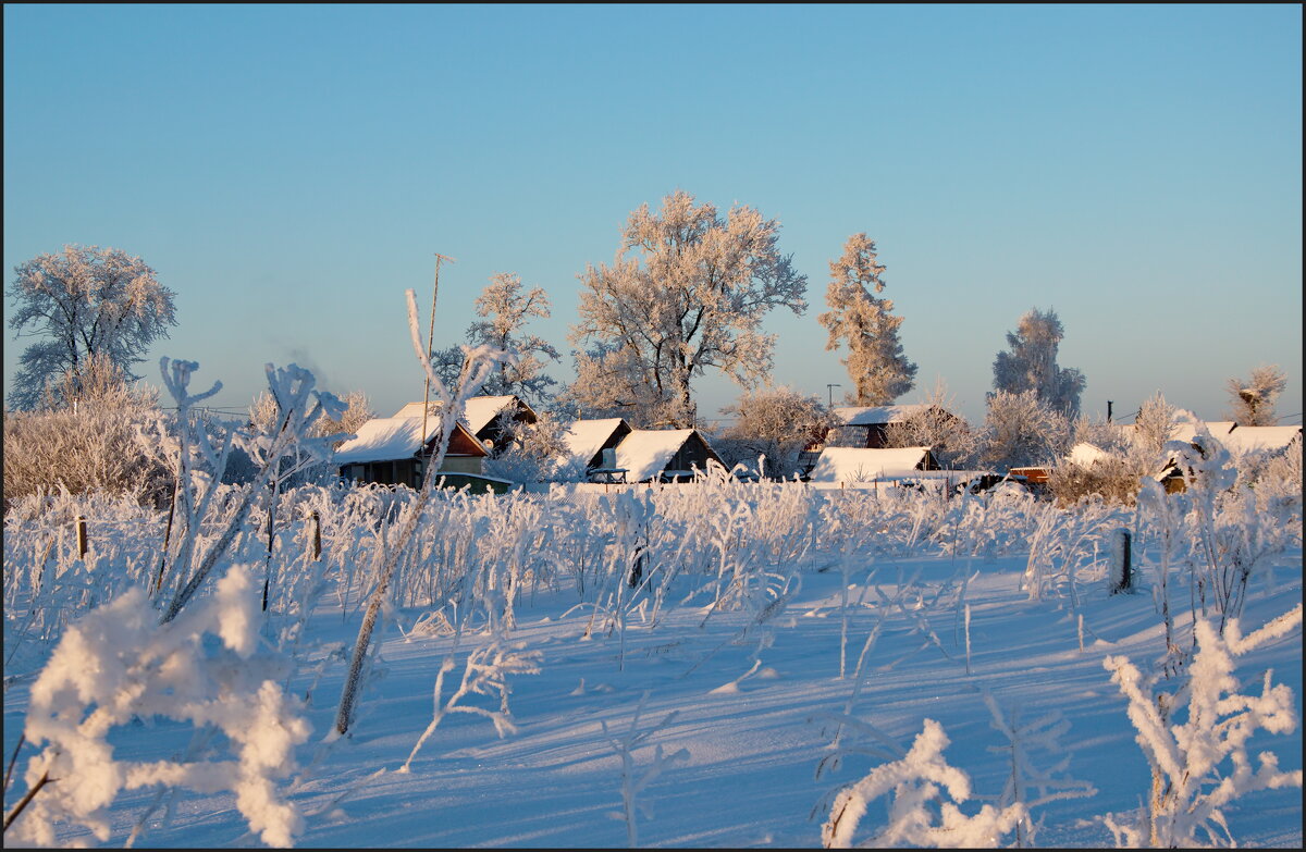 Зима в деревне - lady v.ekaterina
