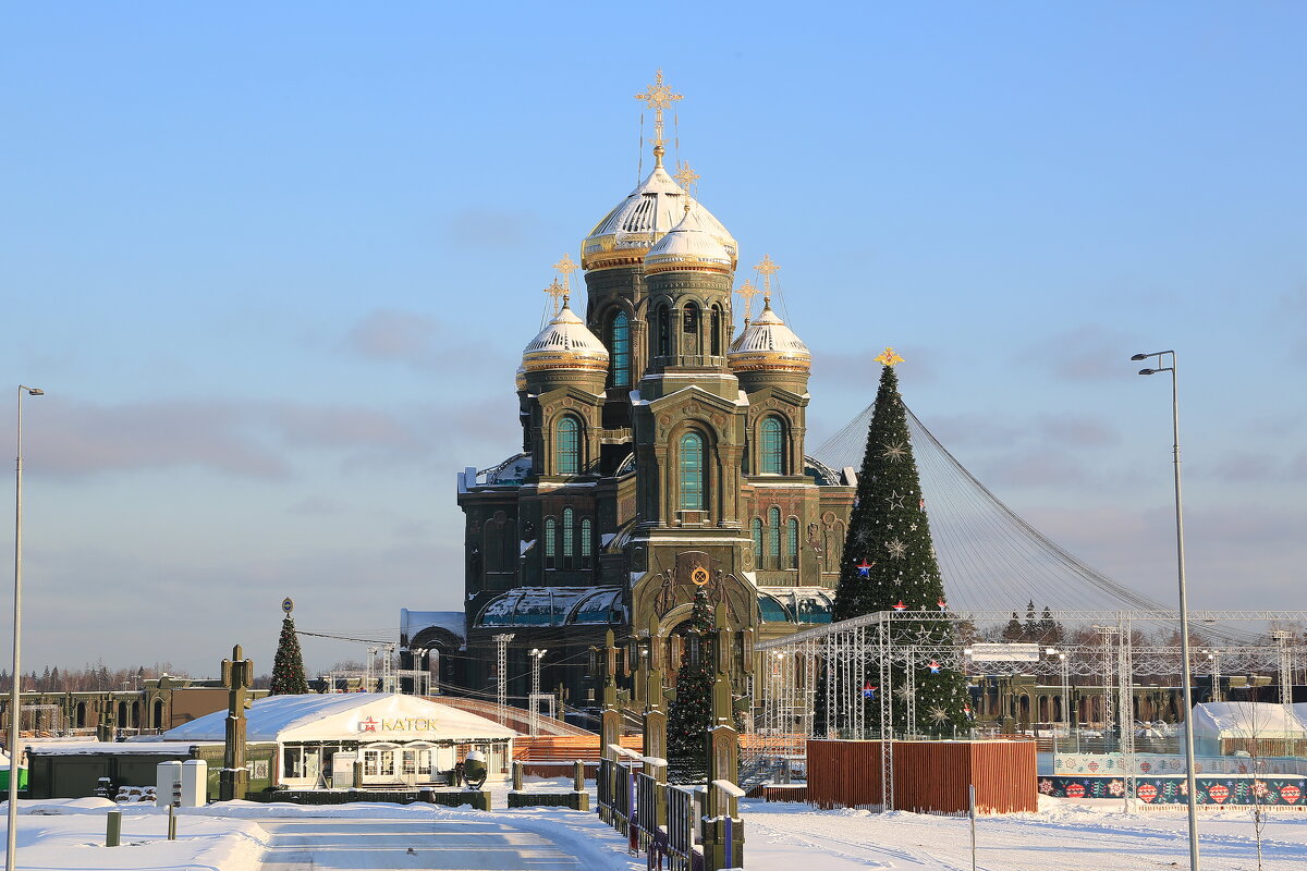 Храм в честь Воскресения Христова в парке Патриот - Ninell Nikitina