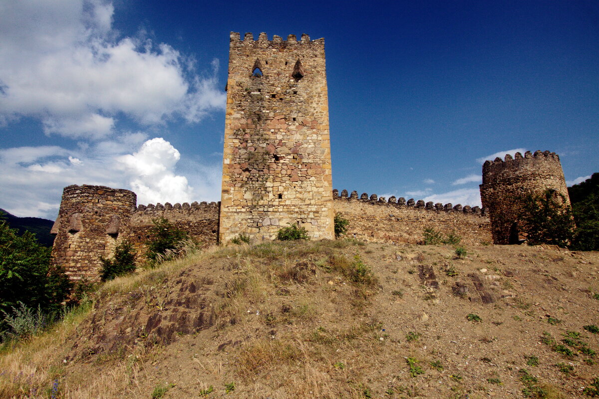 Крепкая крепость, Ананури, Грузия - M Marikfoto