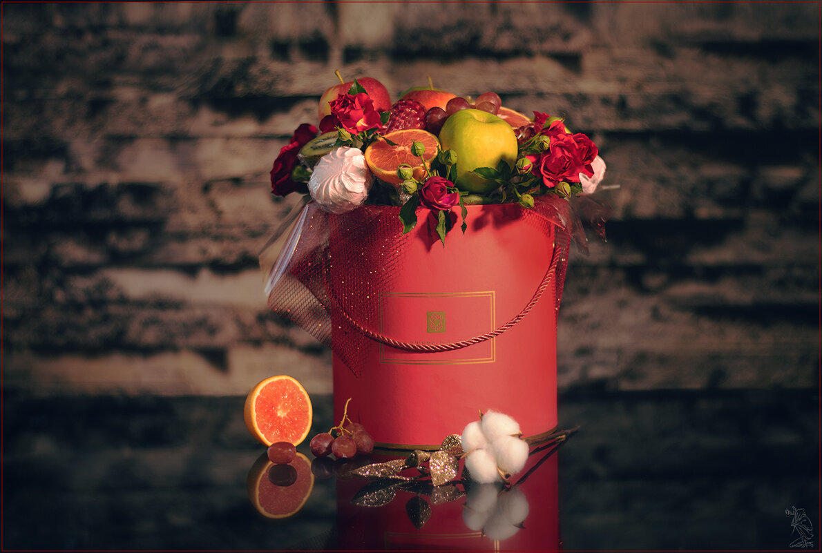фруктово-цветочный букет - Svetlana Galvez
