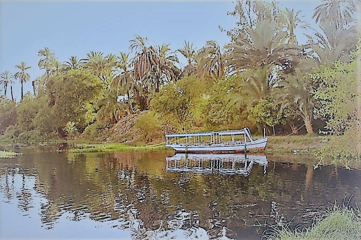 У Бананового острова на реке Нил - vadimka 