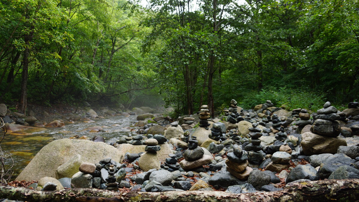 парк камней у реки - Анна Самара